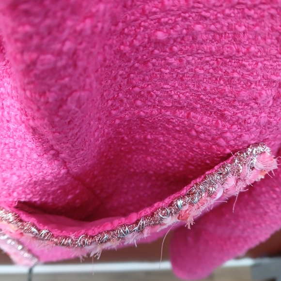 Cabi Fuchsia Tweed Ballroom Jacket - Picture 14 of 16